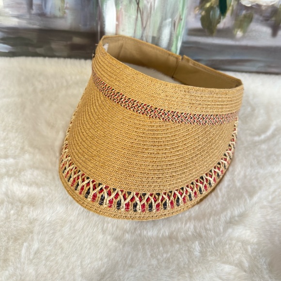 Multi Colored
K. Keith Decorative Trim Sun Visor Hat - Picture 3 of 11